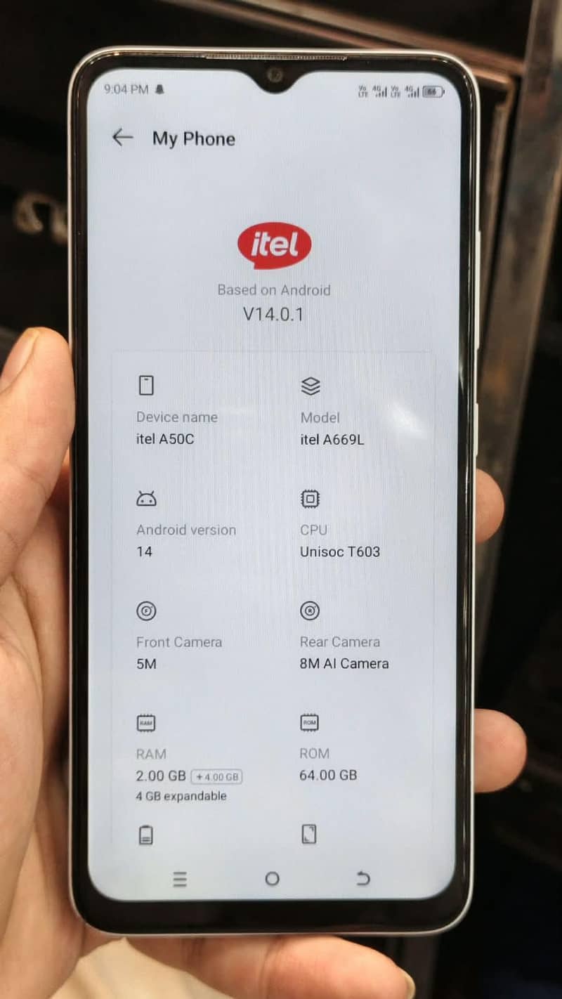 Itel A50C 2