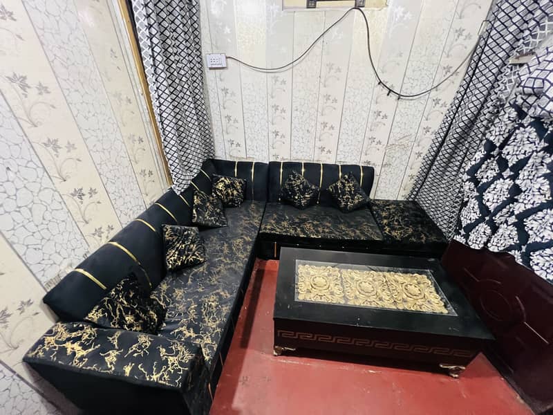 L shaped corner sofa 10/10 2