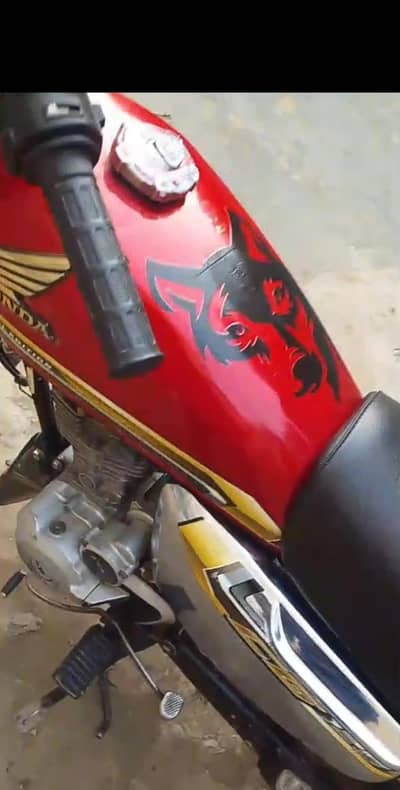honda cg125 salf start
