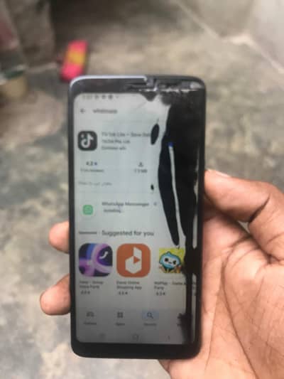 Samsung Mobile S9 condition apke samny hy 03038362225