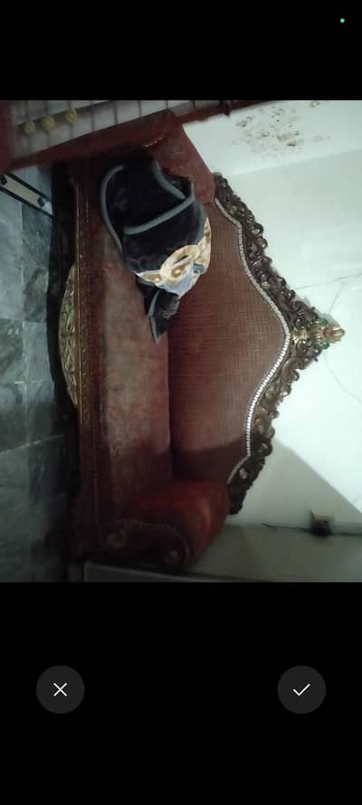 5 seater sofa set pure wood chanioti
