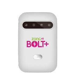 zong 4g bolt+ device 10/10/ 2 month use with box