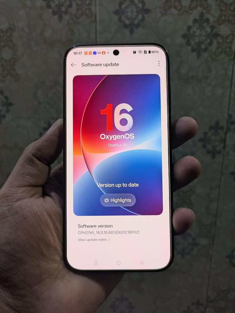 One Plus 15 12/256 Global version 3