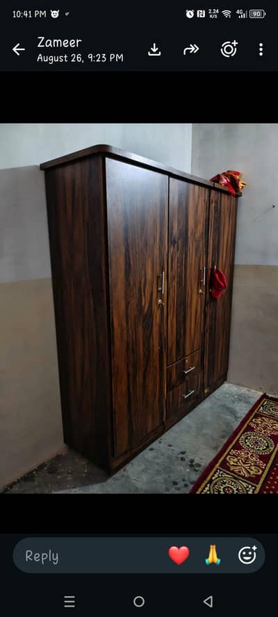 cupboard one month used