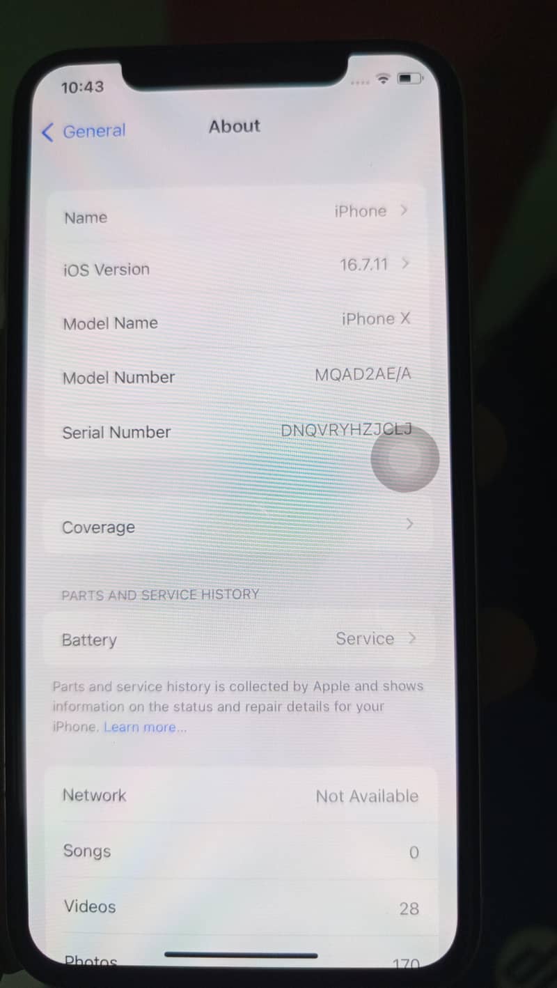 iphone x 5