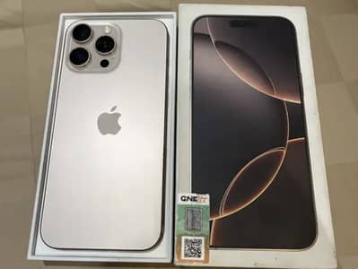 Apple iPhone 16 Pro Max PTA approved 256 gb