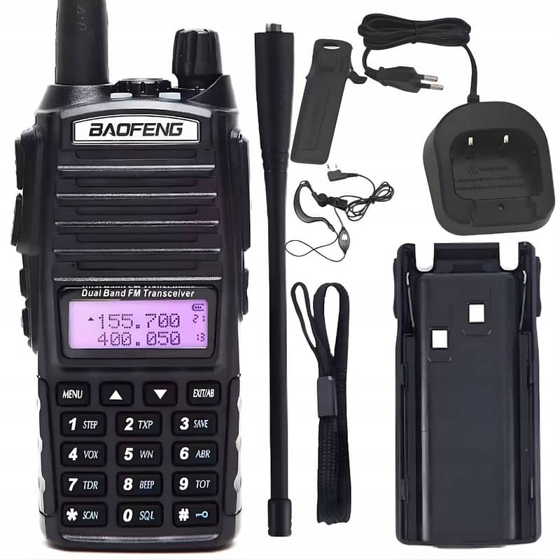 Baofeng UV-82 UV-5R BF-888S Dual band Walkie Talkie Wireless Radio Set ...