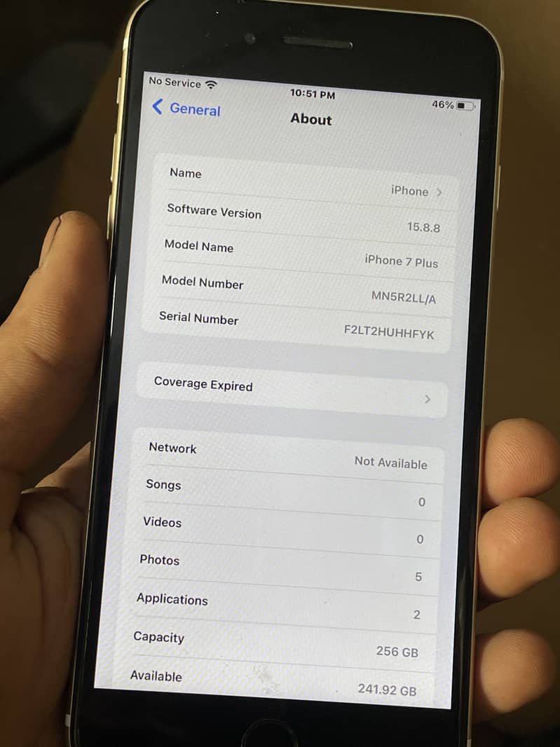 Iphon 7 plus pta approved 6