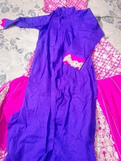 Beautiful Pink & Purple Lehenga Choli – Party Wear