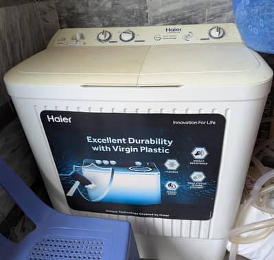 10/10 Almost new haier washing machine