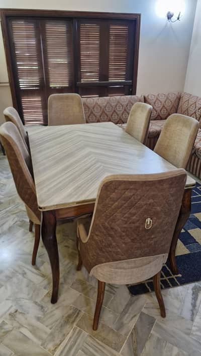 6 SEATER DINING TABLE