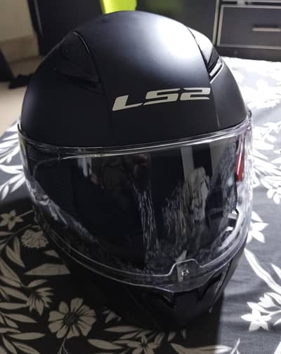 Original LS2 Rapid II Full-Face Helmet – Black, Size L, Box Included