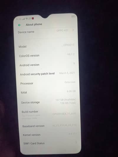 oppo a31.6 128