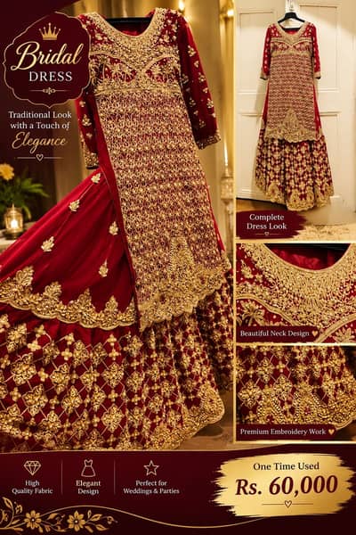 Bridal lehnga