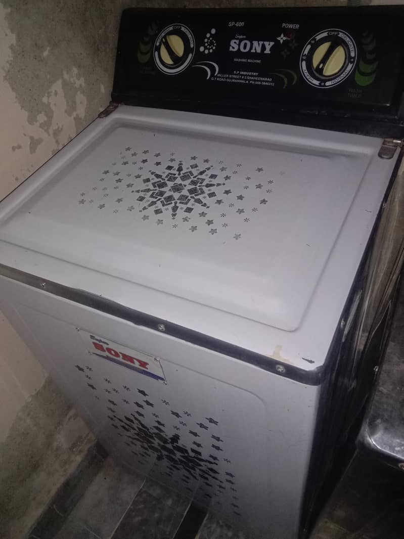 SUPER SONY washing Machine 3
