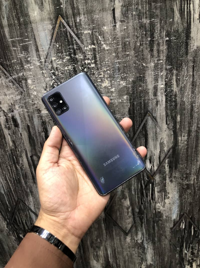 Samsung Mobile A51 official pta aproved ful box no open no repair ...