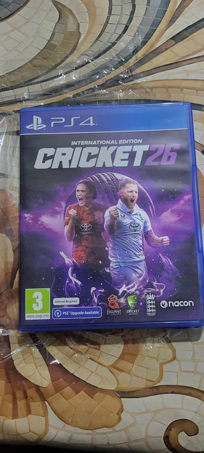 Cricket 26 brand new Ps4,Ps5