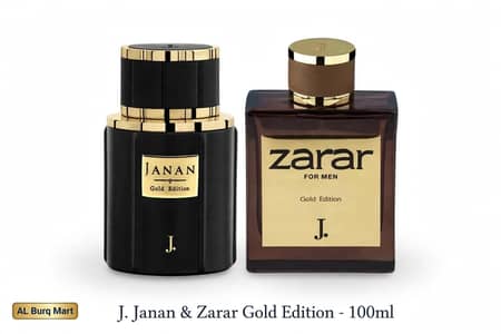 Janan + Zarar Gold Edition Deal Pack - J. Gift For Men - 100ml