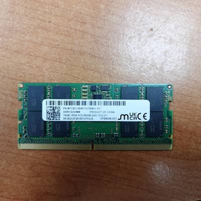 micron company RAM DDR5 16 GB