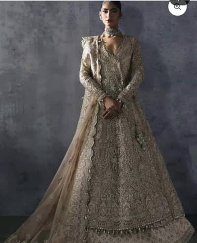 Bridal Afrozah maxi Andrakha style