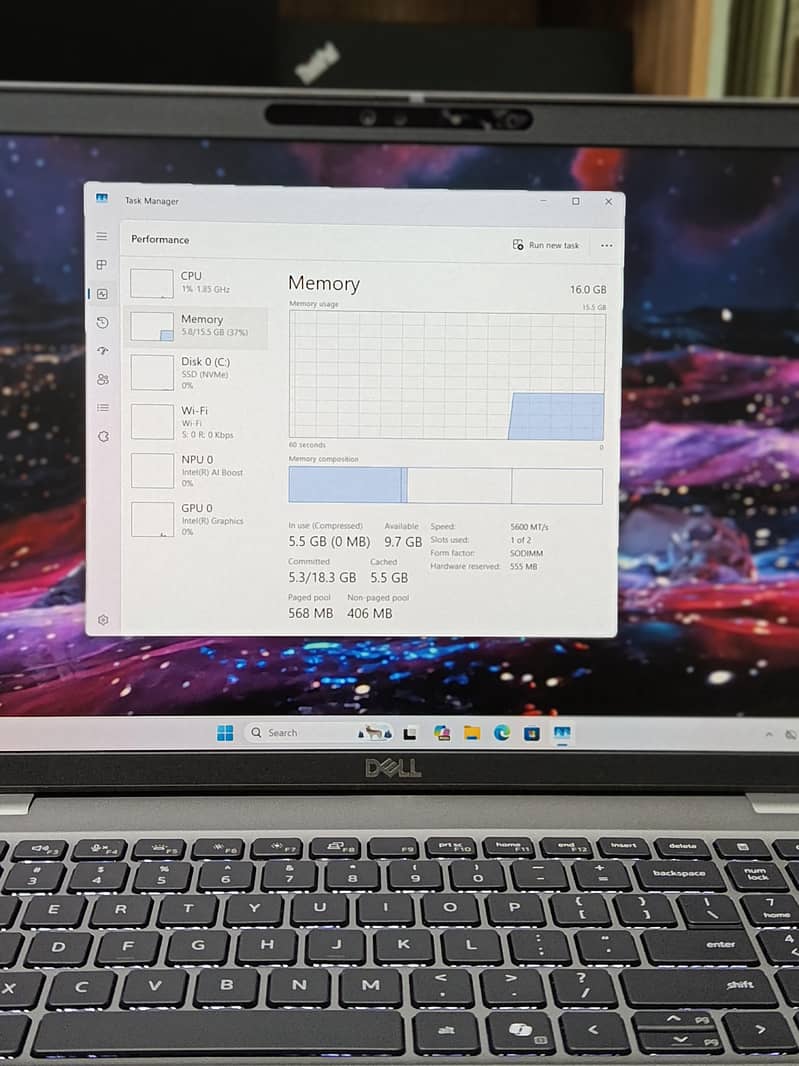 Dell precision 3591     ( Ultra 7 H processor ) 3