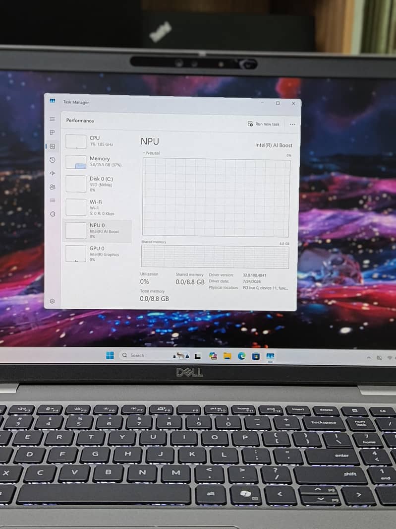 Dell precision 3591     ( Ultra 7 H processor ) 5