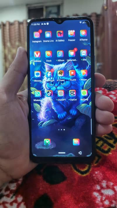 infinix hot 8 mobile ha all ok ha pta approved serious buyer contact