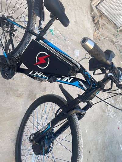 full electric cycle 350motor install