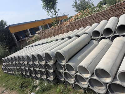 RCC Concrete Pipes, Tuff Tiles & Kerb Stones , Sewerage pipe