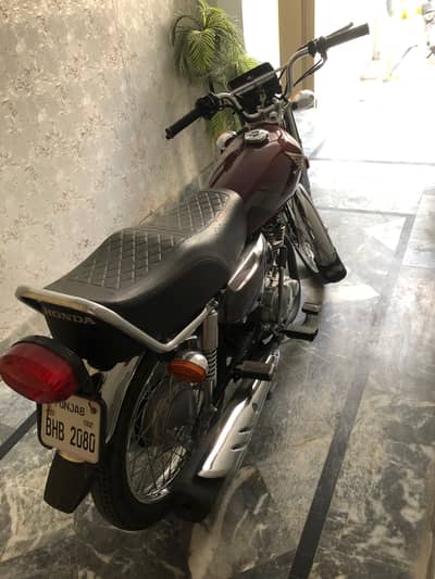 cg 125 self start