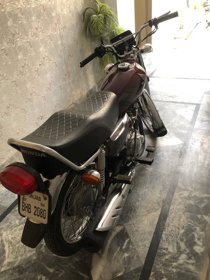 cg 125 self start 0