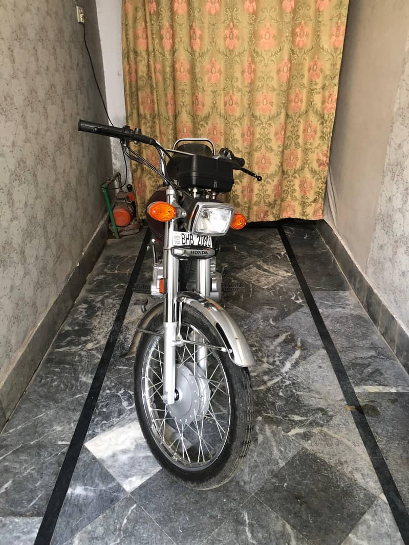 cg 125 self start 4