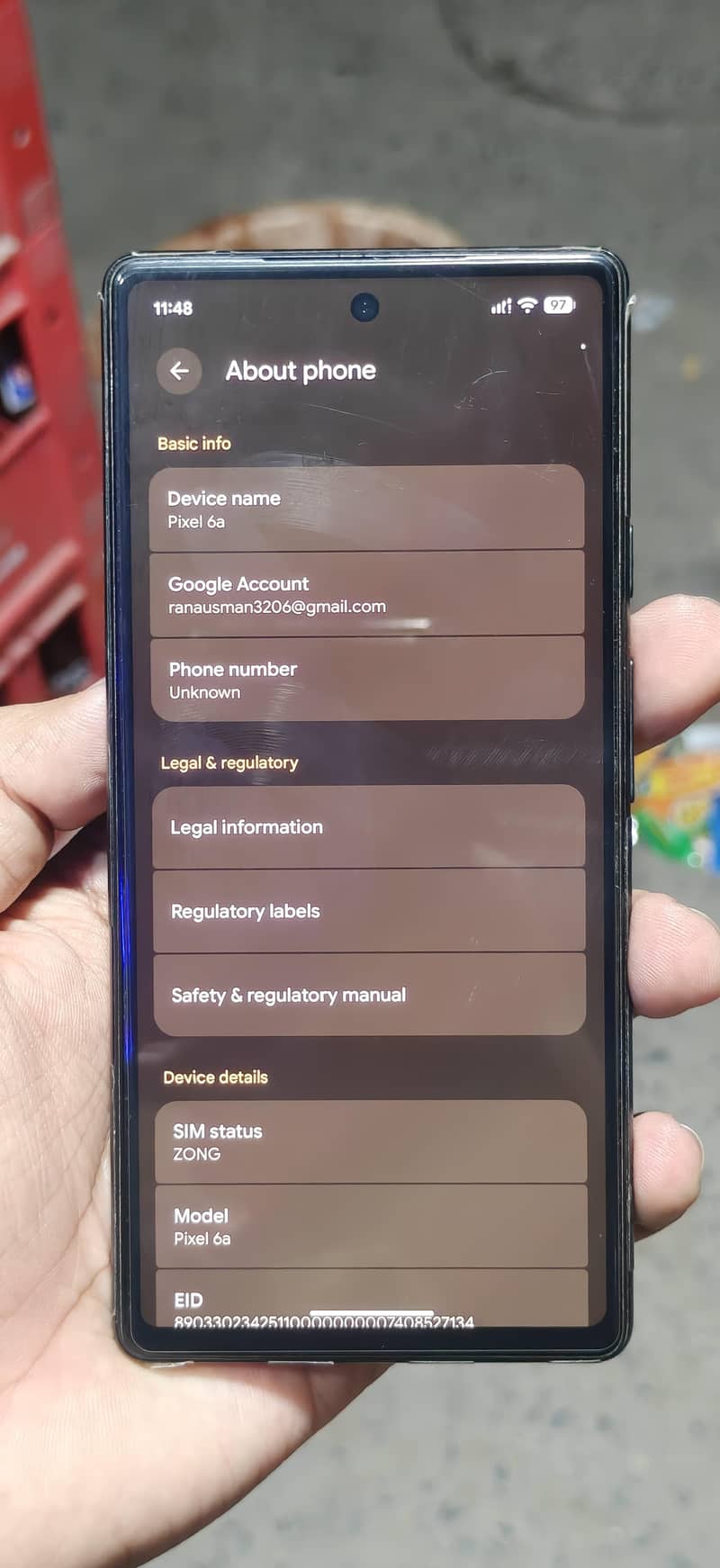 Google Pixel 6a 4