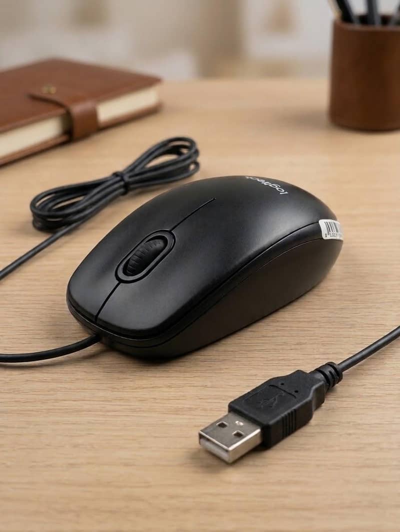 Logitech mouse b100 0
