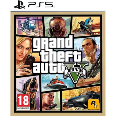 Grand Theft Auto V  | GTA 5 | PS5 Game Disc