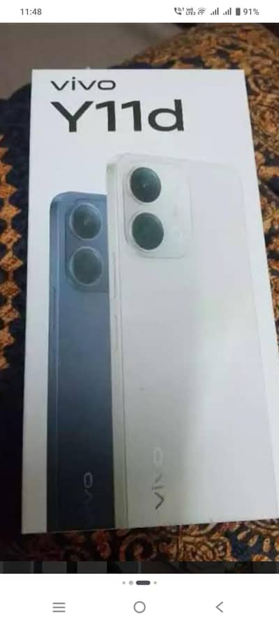 Vivo y11d 6,128 box pack
