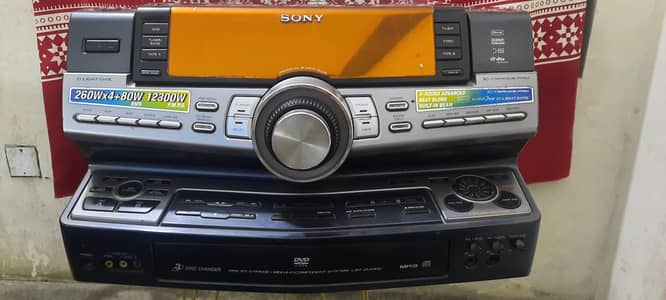 beast amplifier sony lbt zux10d amp with one speaker with one center