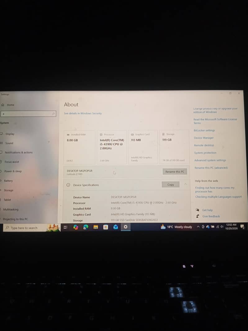 Dell laptop 1