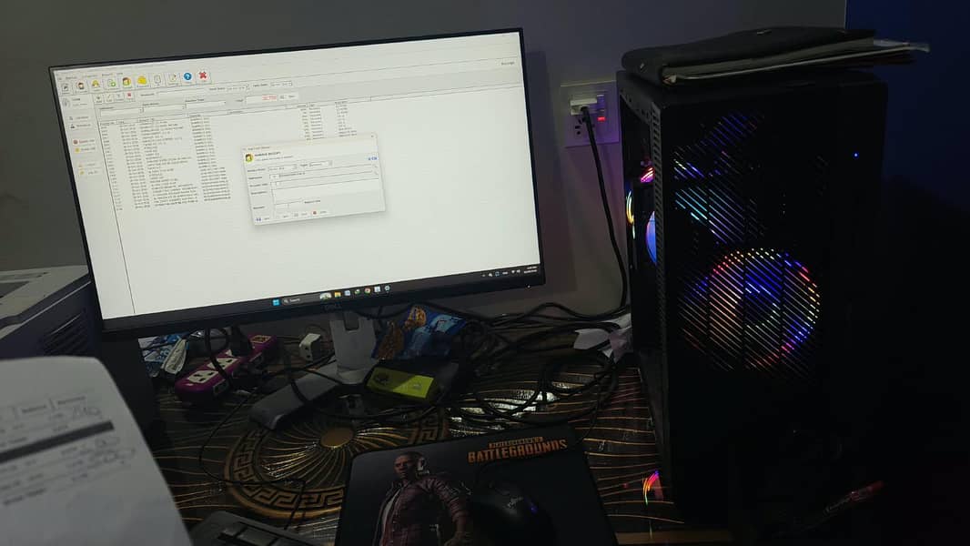 gaming pc setup 0