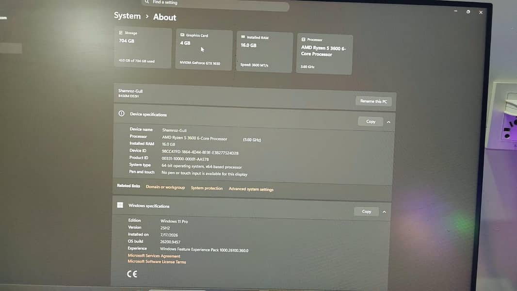 gaming pc setup 1