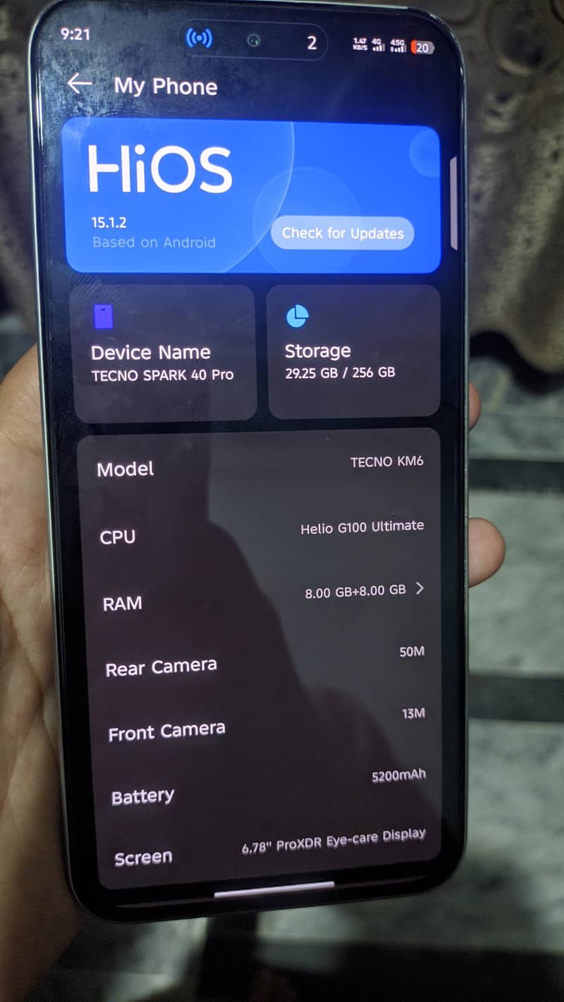 Tecno Spark 40 Pro 1