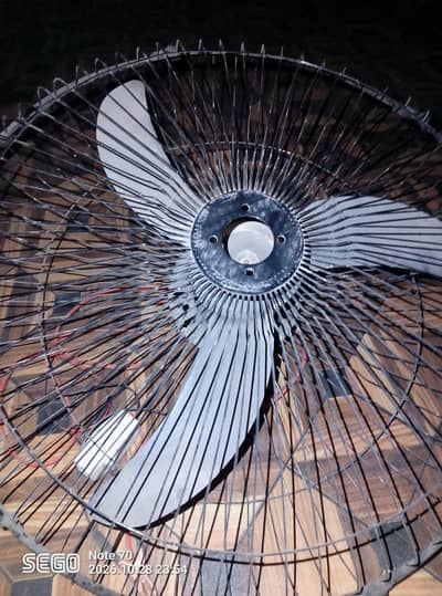 battery copper fan