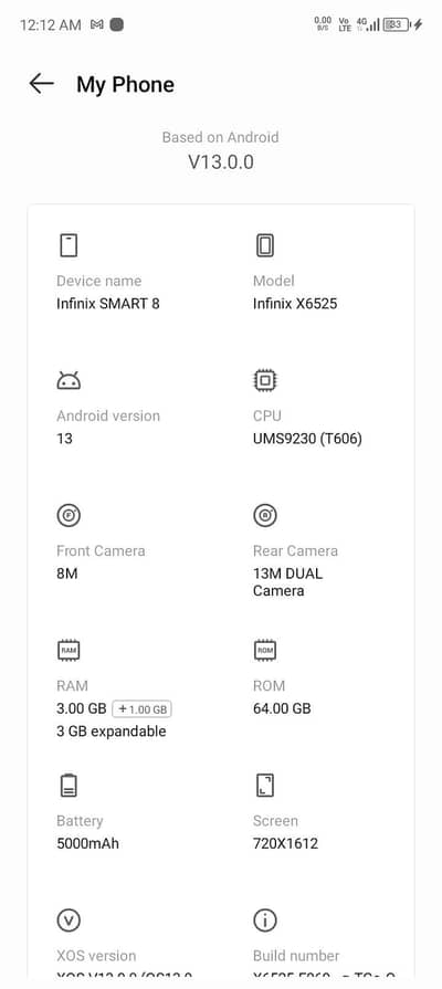 Infinix Smart 8