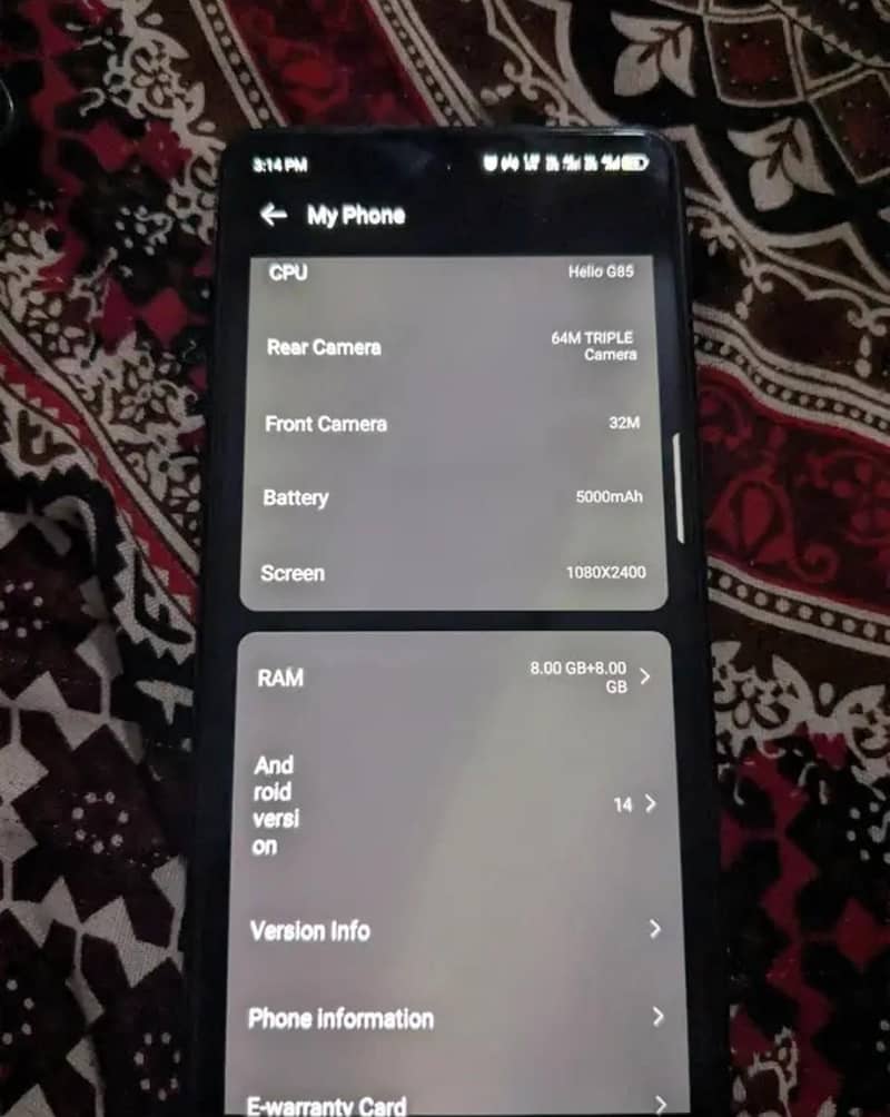 Tecno CAMON 20 4