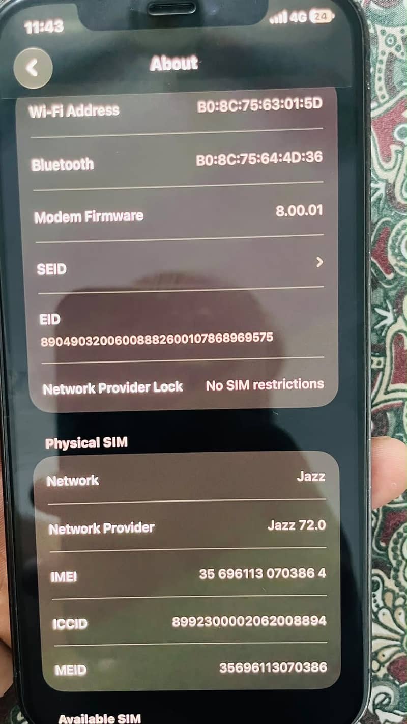 Iphone 12Pro (256GB) 9