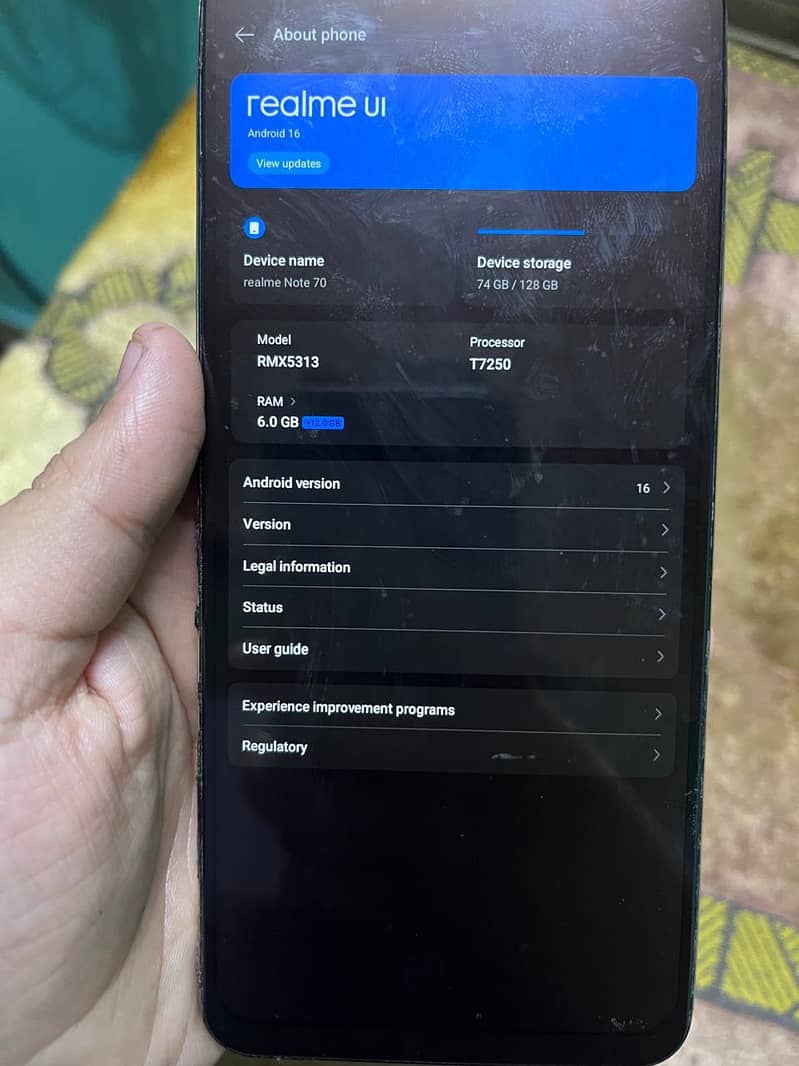 Realme Note 60x 1