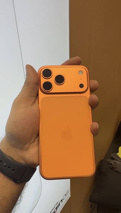 Apple iPhone 17 Pro Max - Orange - 256GB - PTA   18 16 15 14 13 12
