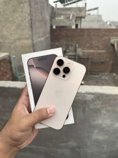 iPhone 16 Pro 128gb with box cable