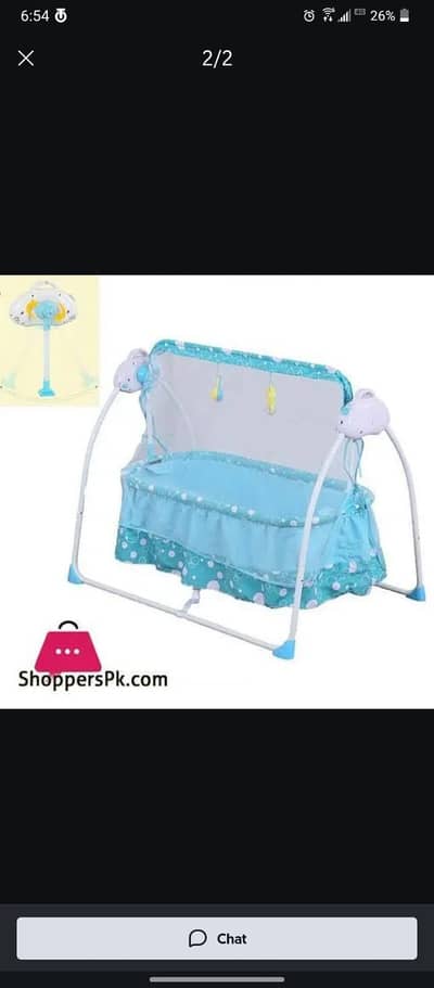 Rechargeable Electric Baby Rocker/Jhula