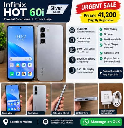 Infinix hot 60i